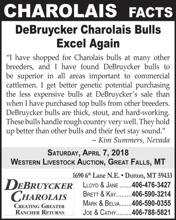 DeBruycker Charolais testimonial